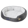 Ralexidog Dog Beds for Small Dogs - Round Cat Beds for Indoor Cats, Washable Pet Bed for Puppy and Kitten with Slip-Resistant Bottom yellow